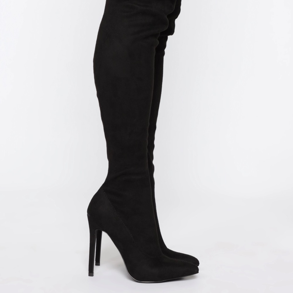 Thigh high fashion nova heels - Picture 3 of 4